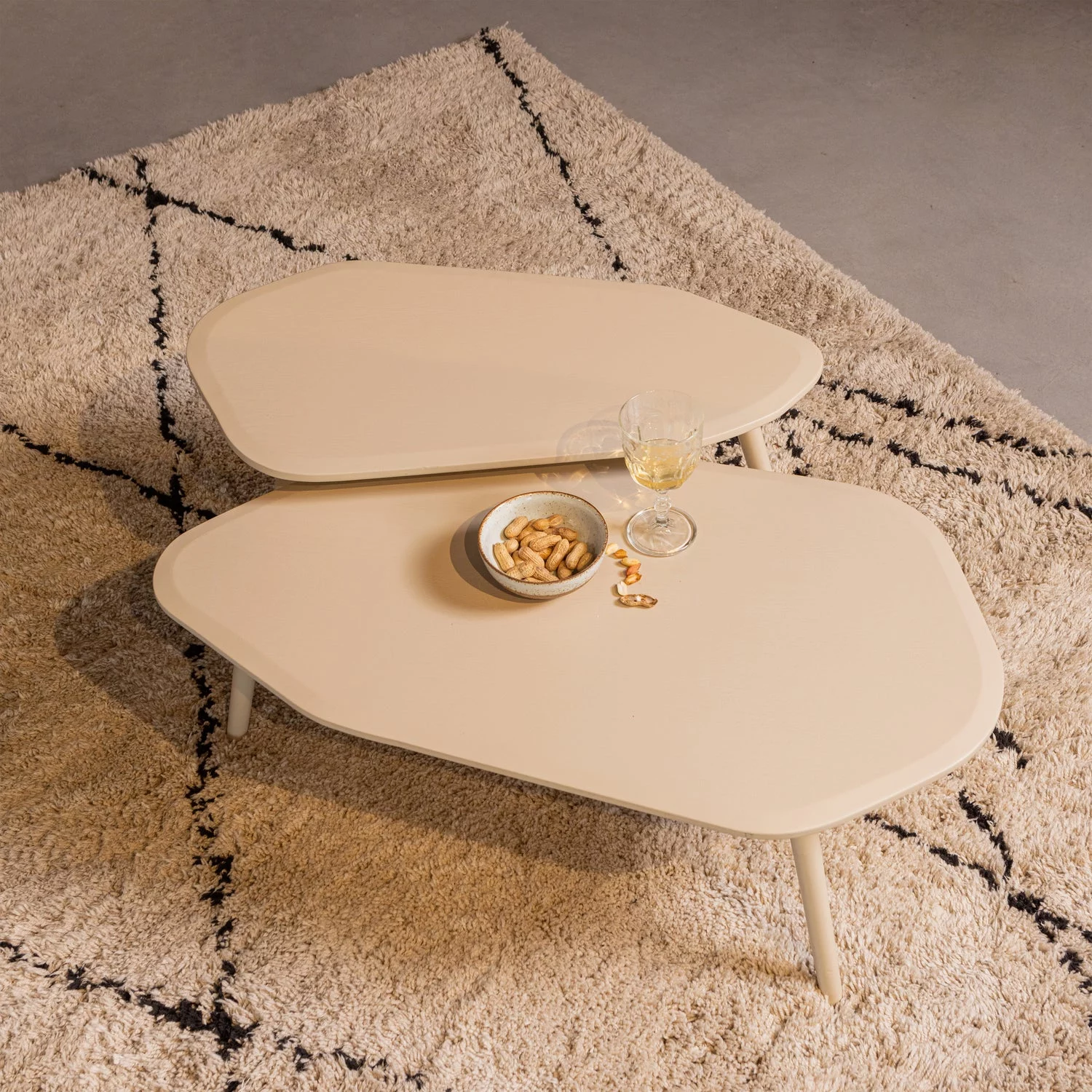 Davina Bijzettafels Mdf Dust - Set Van 2 - Afbeelding 2