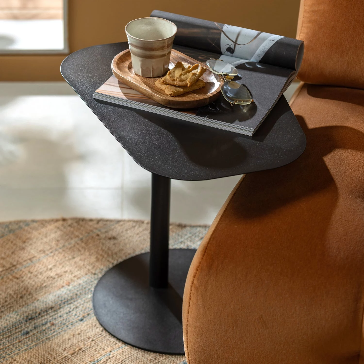 Josje Serveer Plateau Acaciahout Naturel - Set Van 2 - Afbeelding 3