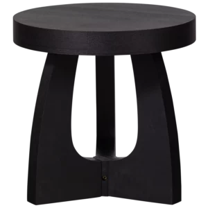 Tala Bijzettafel Mdf Fineer Zwart 45Xo45 Cm
