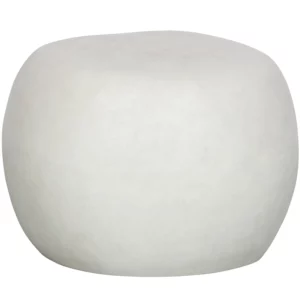 Pebble Bijzettafel Betonlook Wit 35Xo50