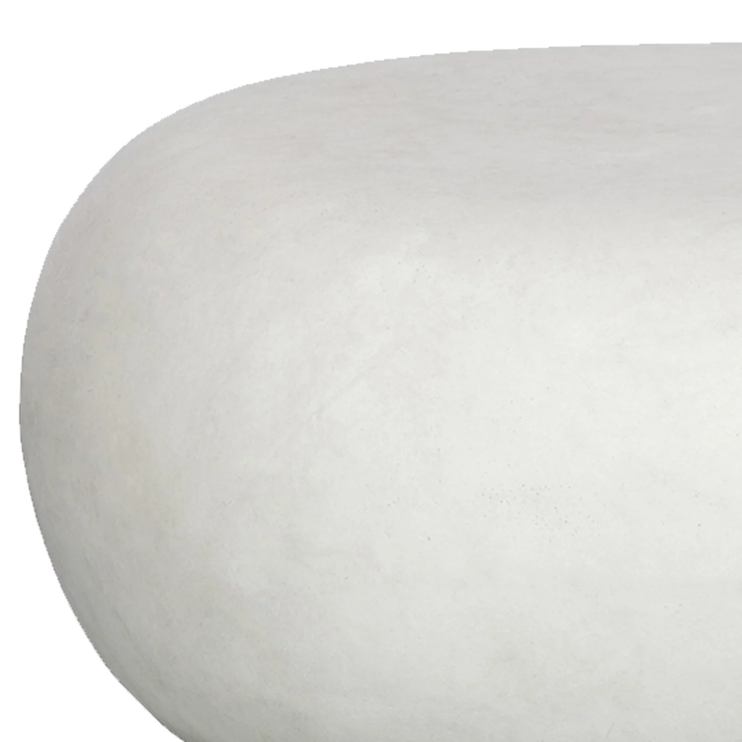 Pebble Bijzettafel Betonlook Wit 31X65X49 - Afbeelding 4