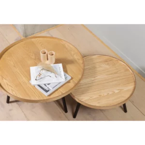Alternative view of Mesa Bijzettafel L Hout Naturel 34Xo60 [Fsc]
