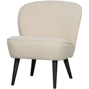 Sara Fauteuil Boucle Creme