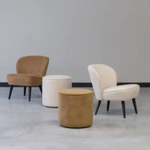 Alternative view of Sara Fauteuil Boucle Creme