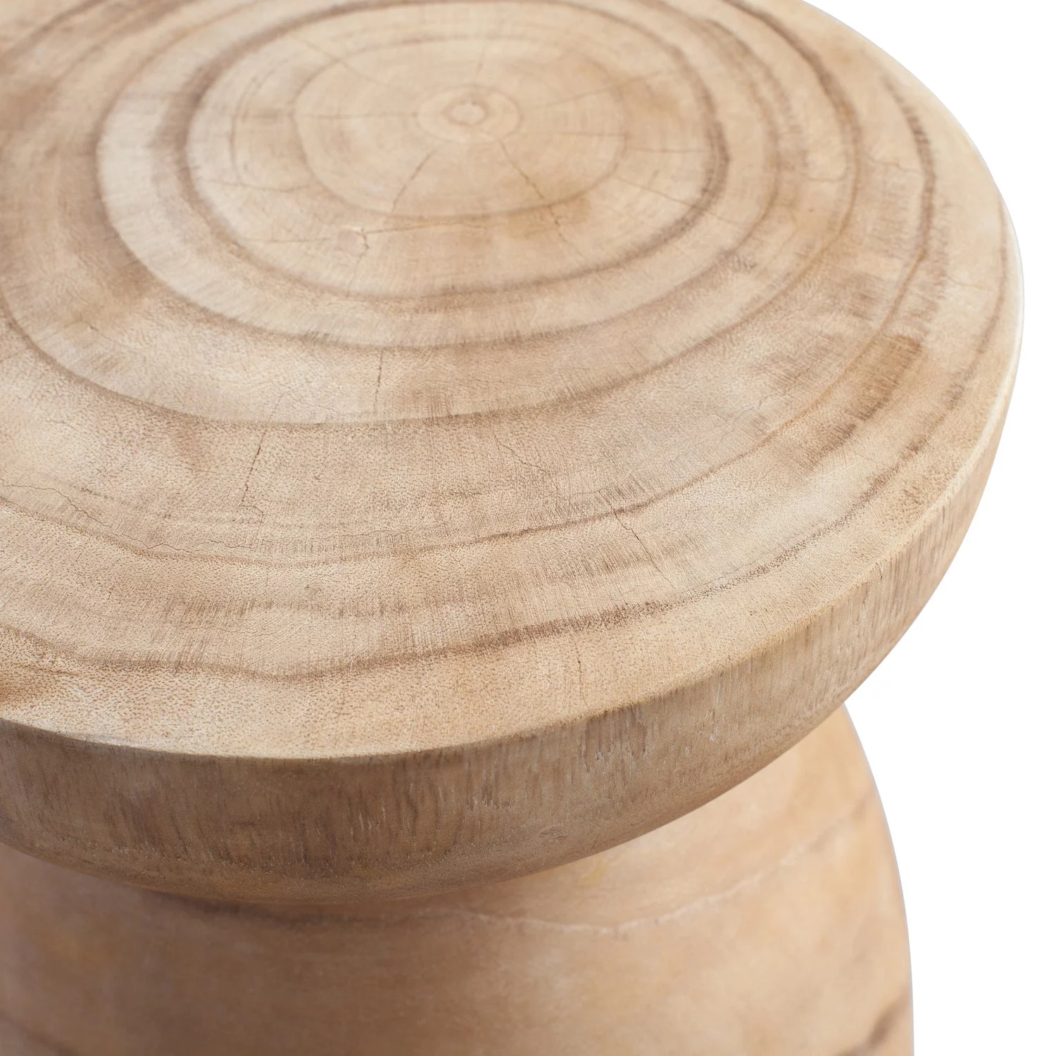 Bink Kruk Hout Naturel 40Xo28 Cm - Afbeelding 4