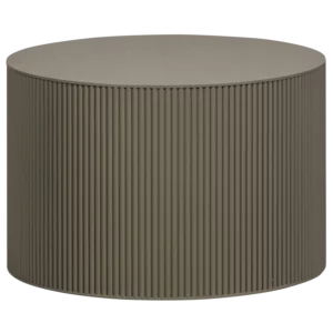 Sanne Bijzettafel Rond Mdf Militair Groen