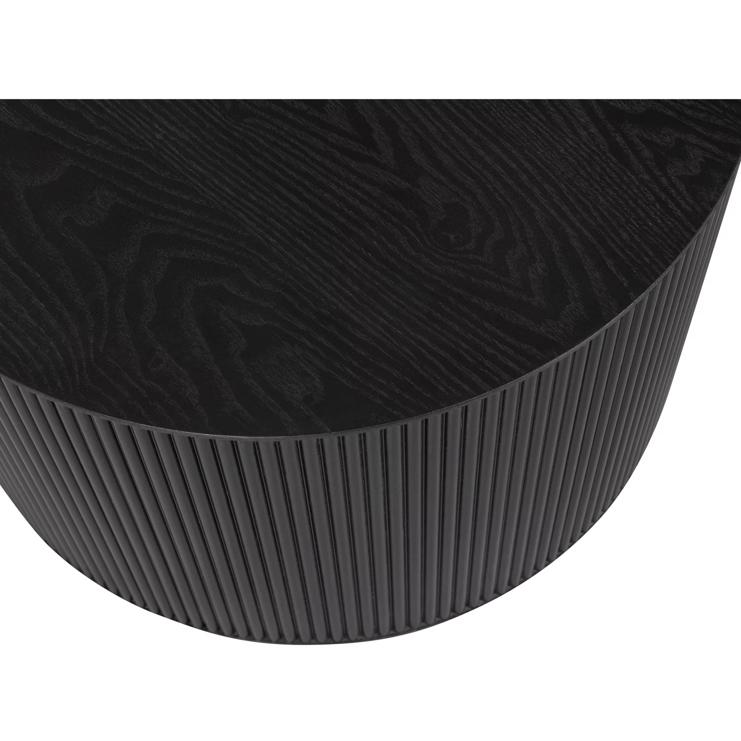 Sanne Bijzettafel Mdf Rond Zwart - Afbeelding 4