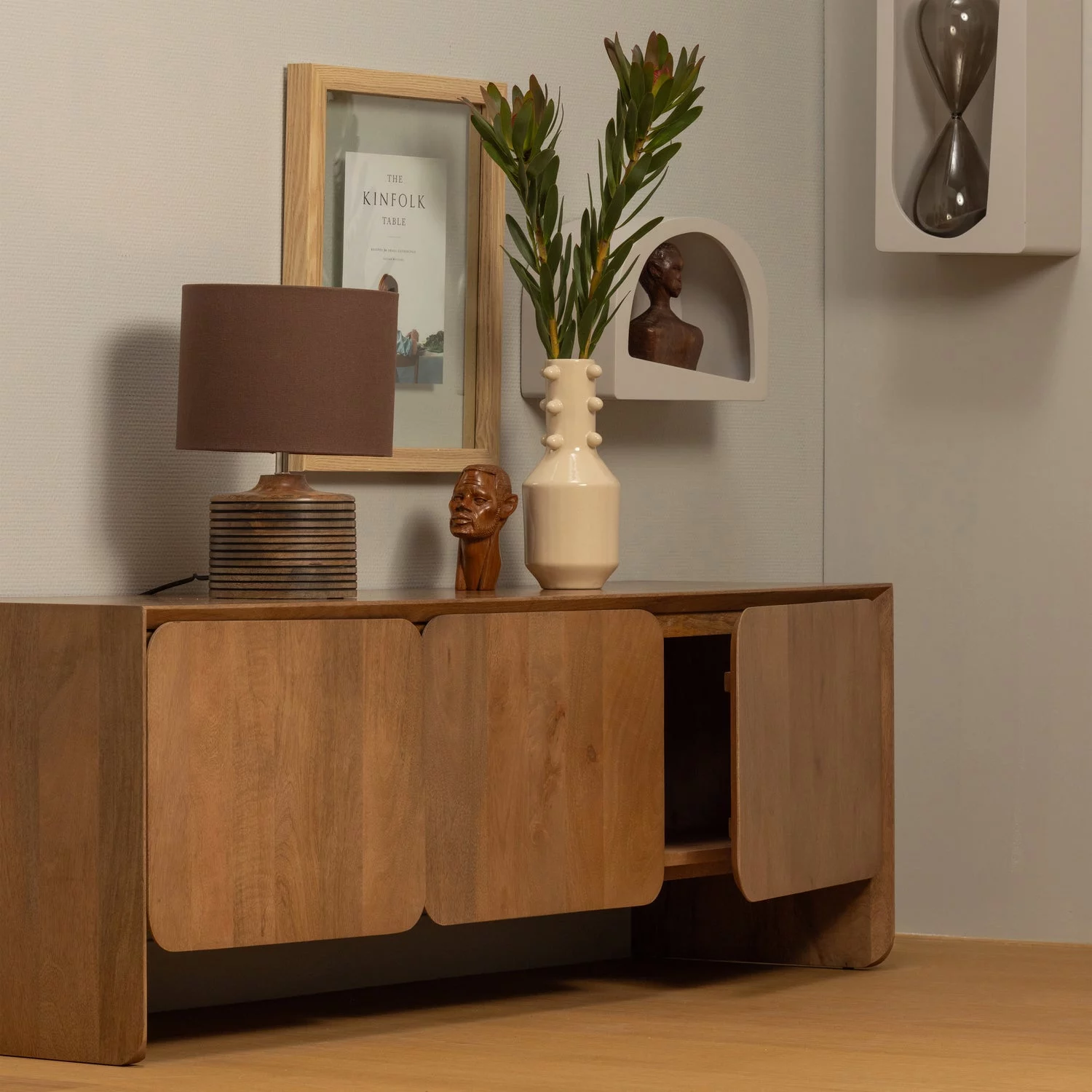 Jerre Tv Meubel Mango Naturel - Afbeelding 3