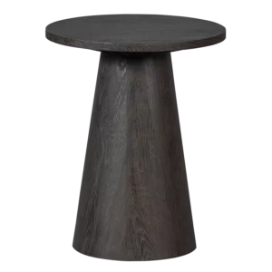 Maan Salontafel Mdf Donkerbruin 50Xo40 Cm