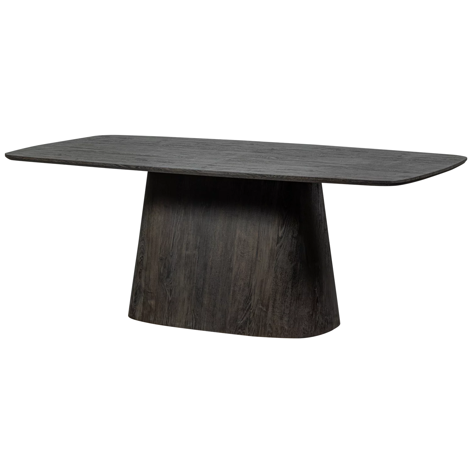 Leah Eettafel Mdf Donkerbruin 200X105 Cm