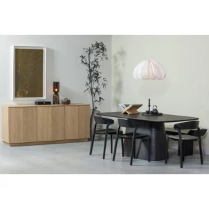 Alternative view of Zuma Dressoir 200 Cm Eiken Fineer Transparant [Fsc]