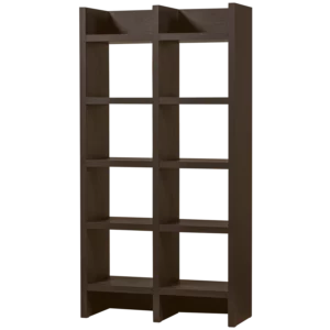 Timo Open Kast Mdf Donkerbruin 195X100X40 Cm