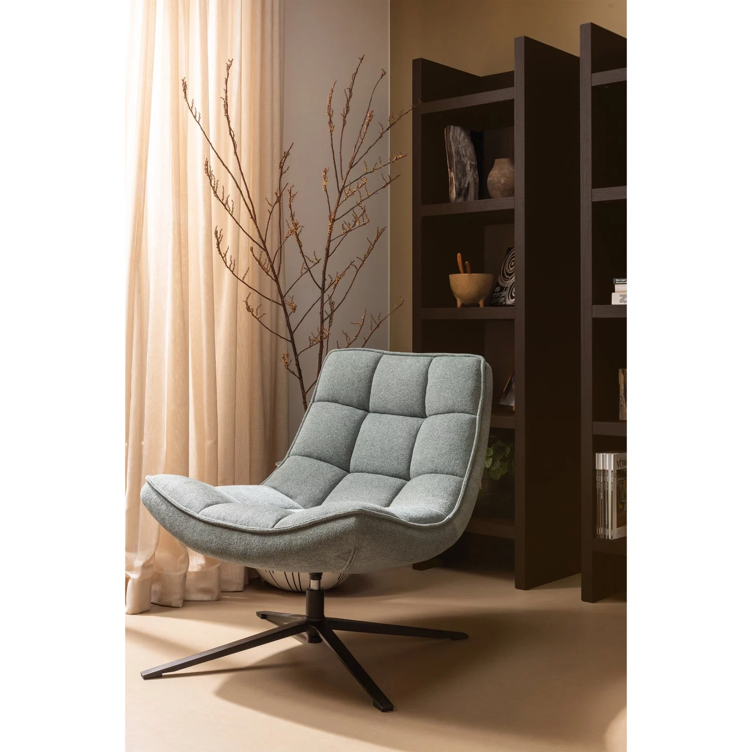 Draaifauteuil Maudi Geweven - Afbeelding 3