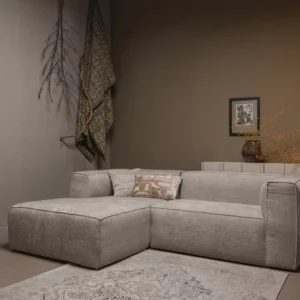 Alternative view of Loungebank Bean Grove Melange, Kleur Travertin