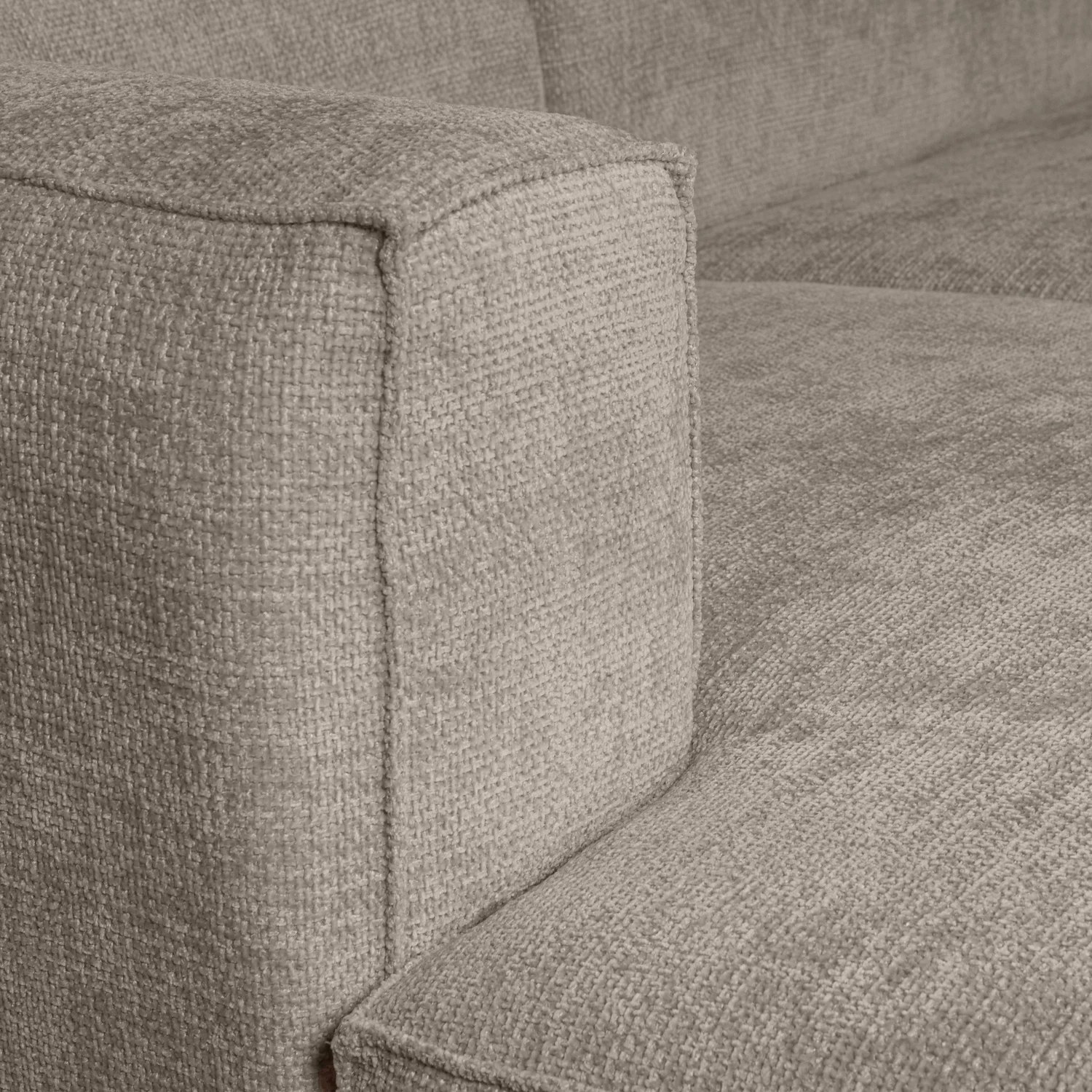 Loungebank Bean Grove Melange, Kleur Travertin - Afbeelding 5
