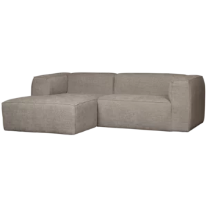 Loungebank Bean Grove Melange, Kleur Travertin