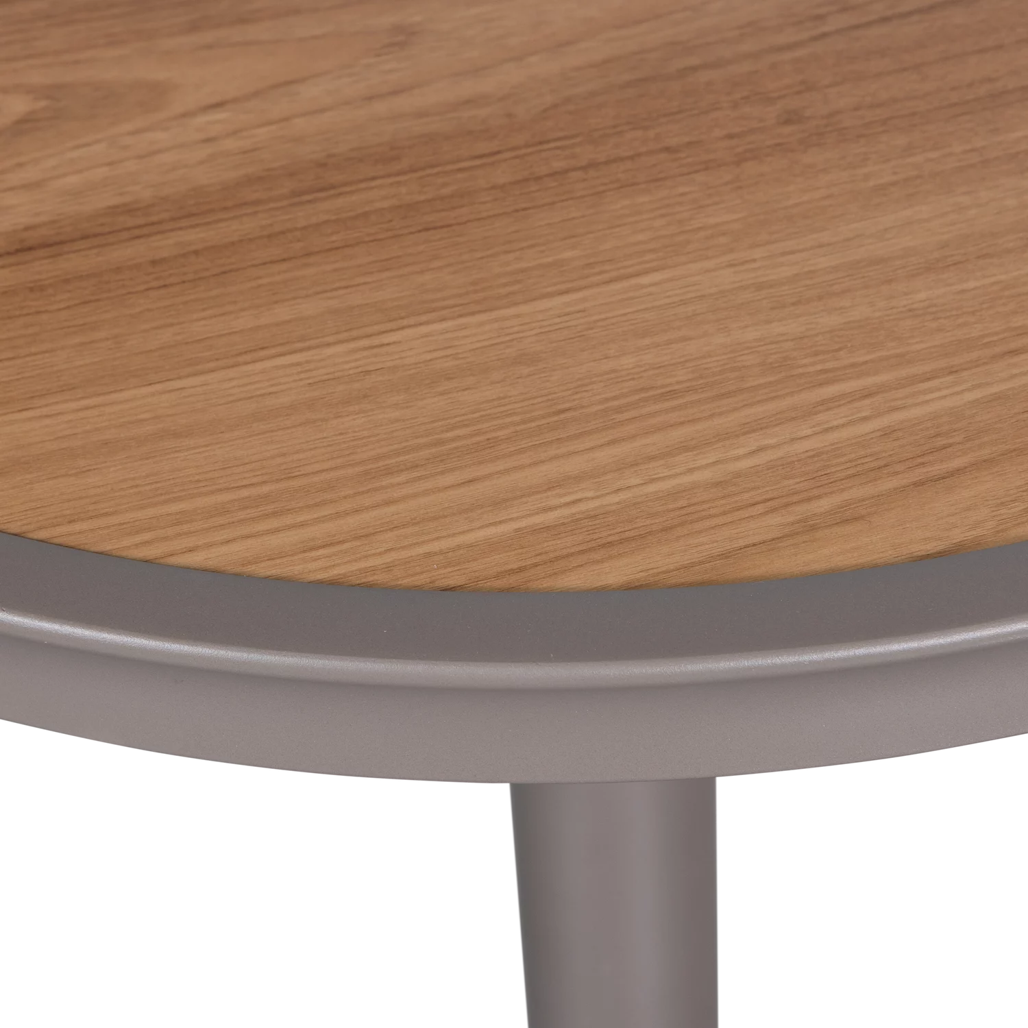 Jeppe Hoogte Verstelbare Bartafel Tuin Aluminium Bruin/Grijs - Afbeelding 6
