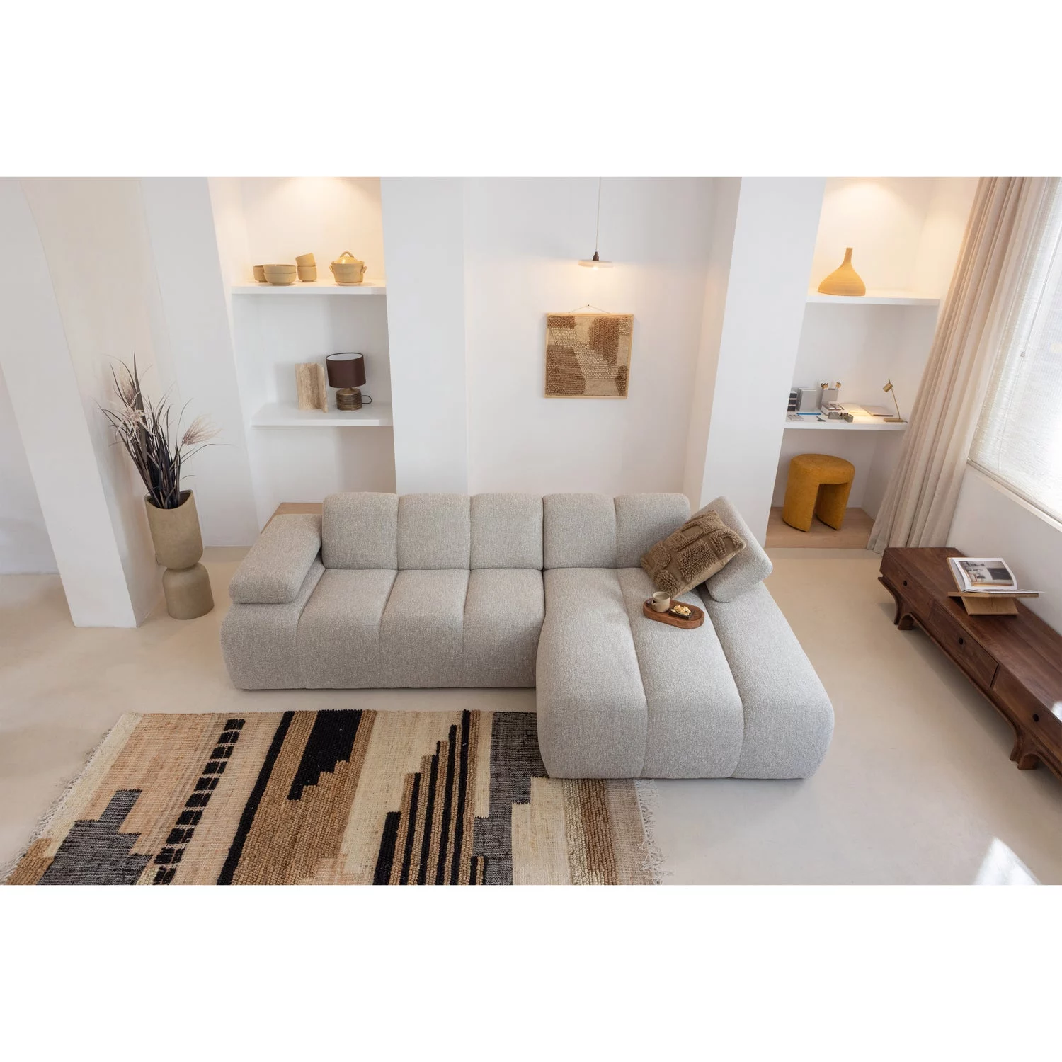 Liberal Vloerkleed Naturel Melange 170X240 Cm - Afbeelding 3
