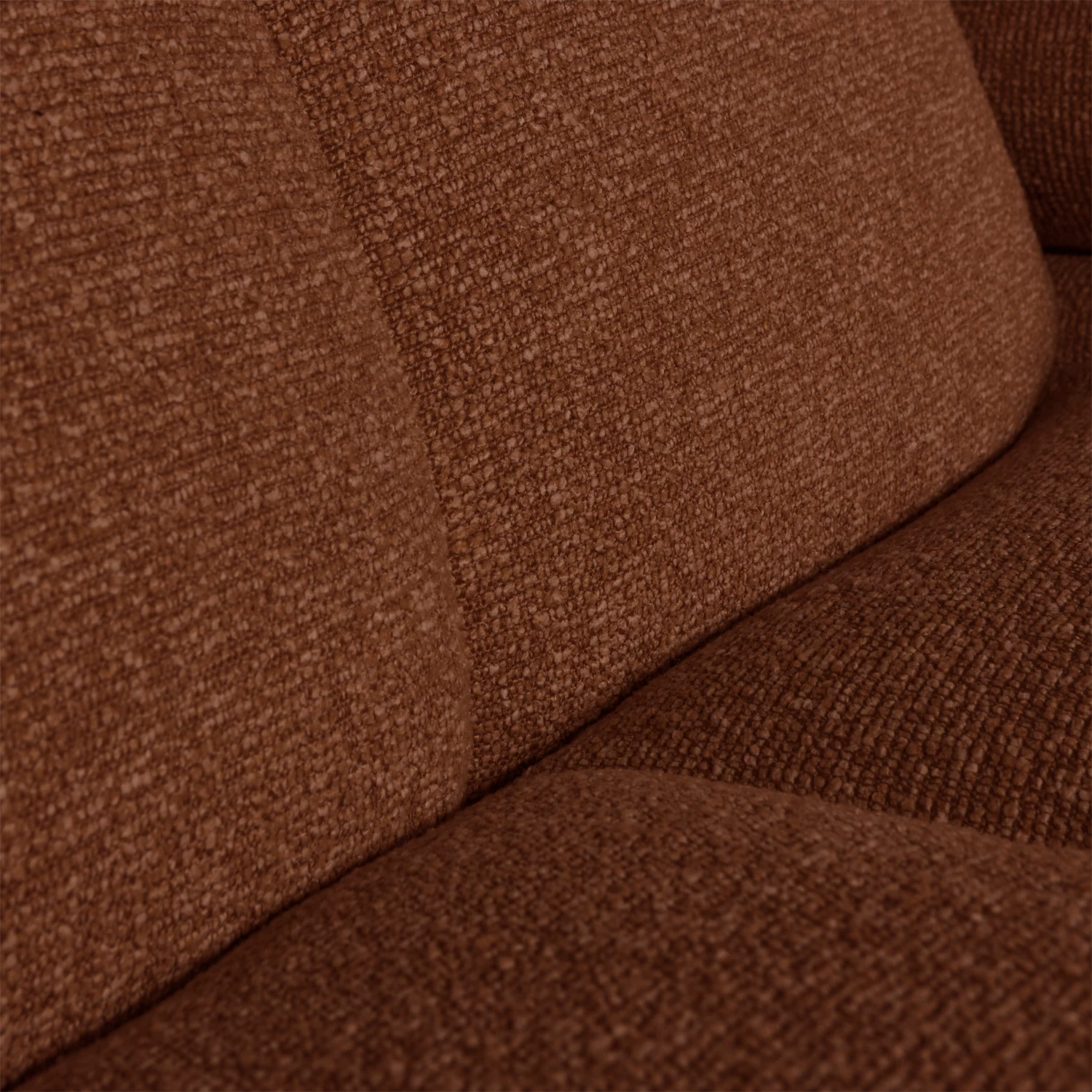 Loungebank Mojo Bouclé, Kleur Roestbruin Melange - Afbeelding 9