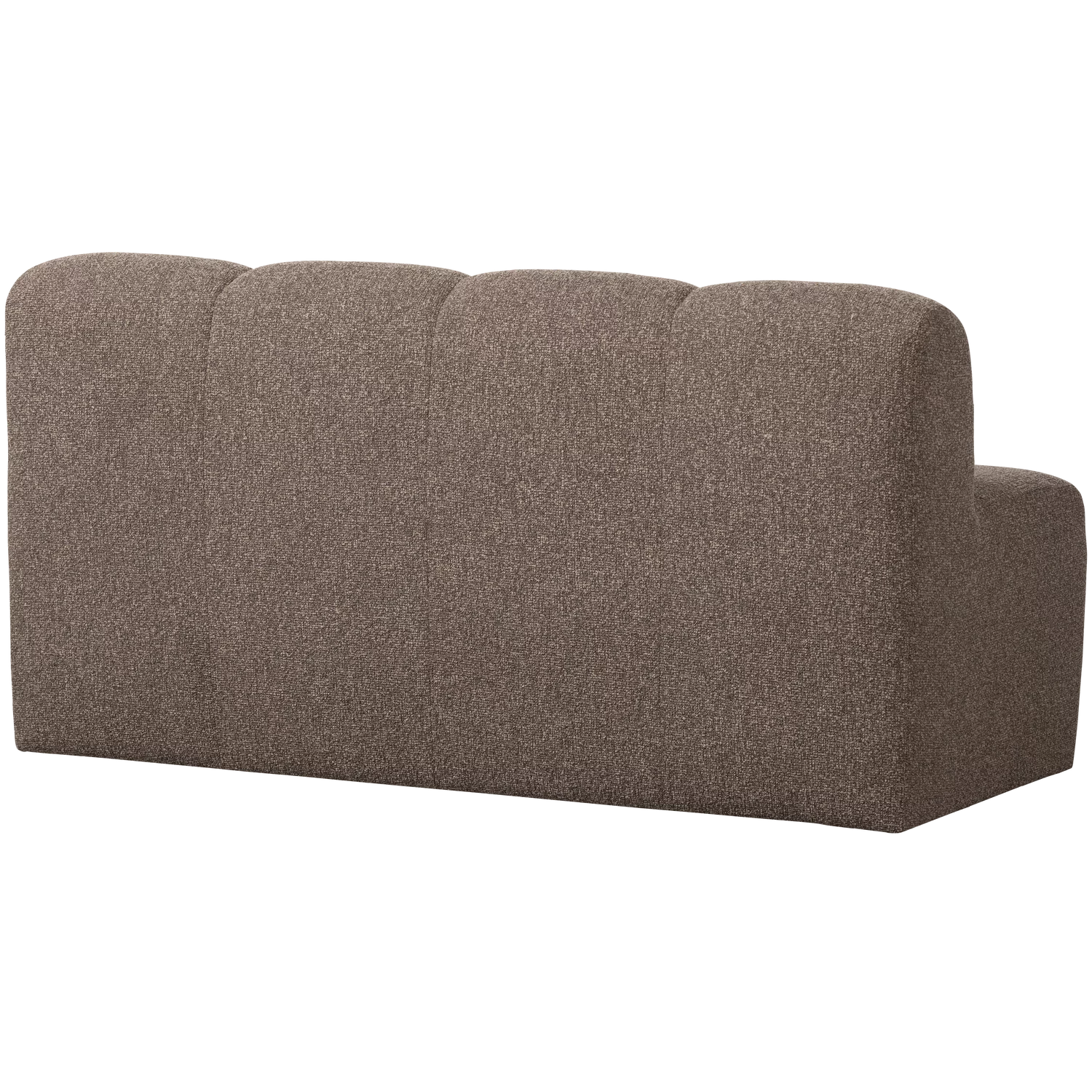 Mojo Eetbank 164 Cm Met Rugleuning Boucle Bruin Melange - Afbeelding 5