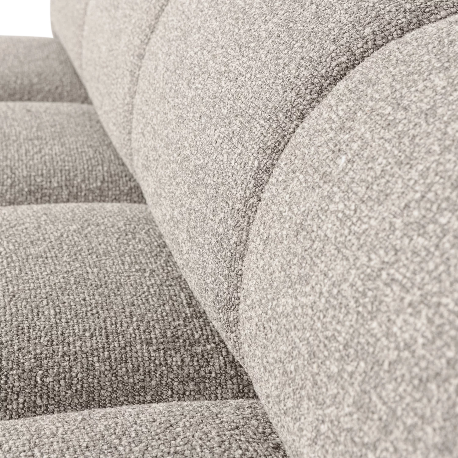 Mojo Eetbank 164 Cm Met Rugleuning Boucle Beige Melange - Afbeelding 6