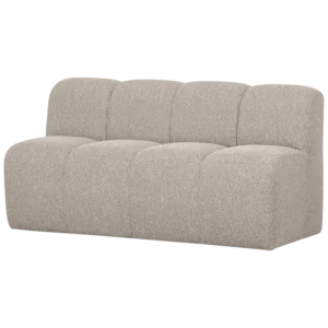 Mojo Eetbank 164 Cm Met Rugleuning Boucle Beige Melange