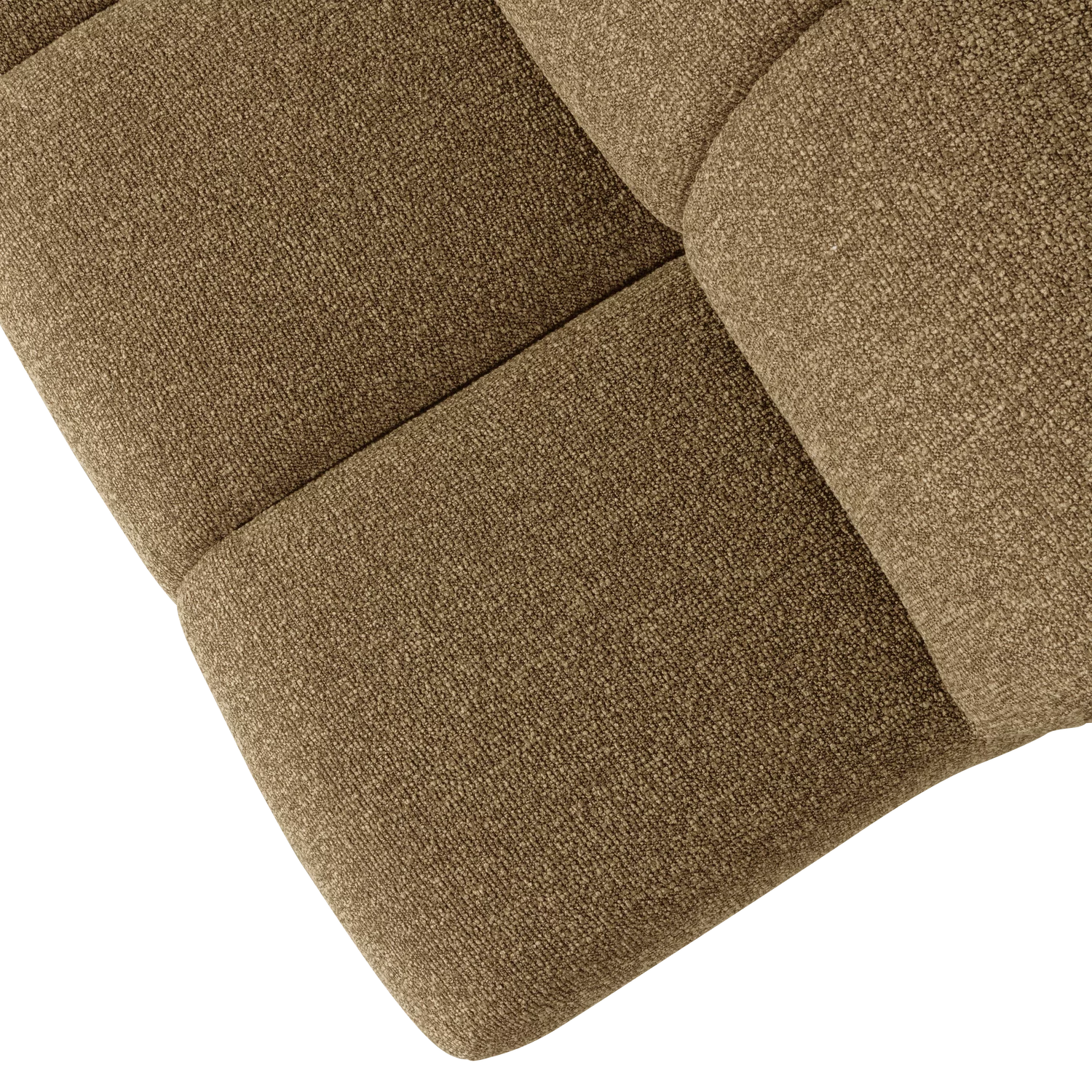 Mojo Eetbank 164 Cm Rugleuning Boucle Geel/Bruin Melange - Afbeelding 5