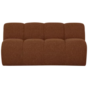 Alternative view of Mojo Eetbank 164 Cm Met Rugleuning Boucle Roestbruin Mel