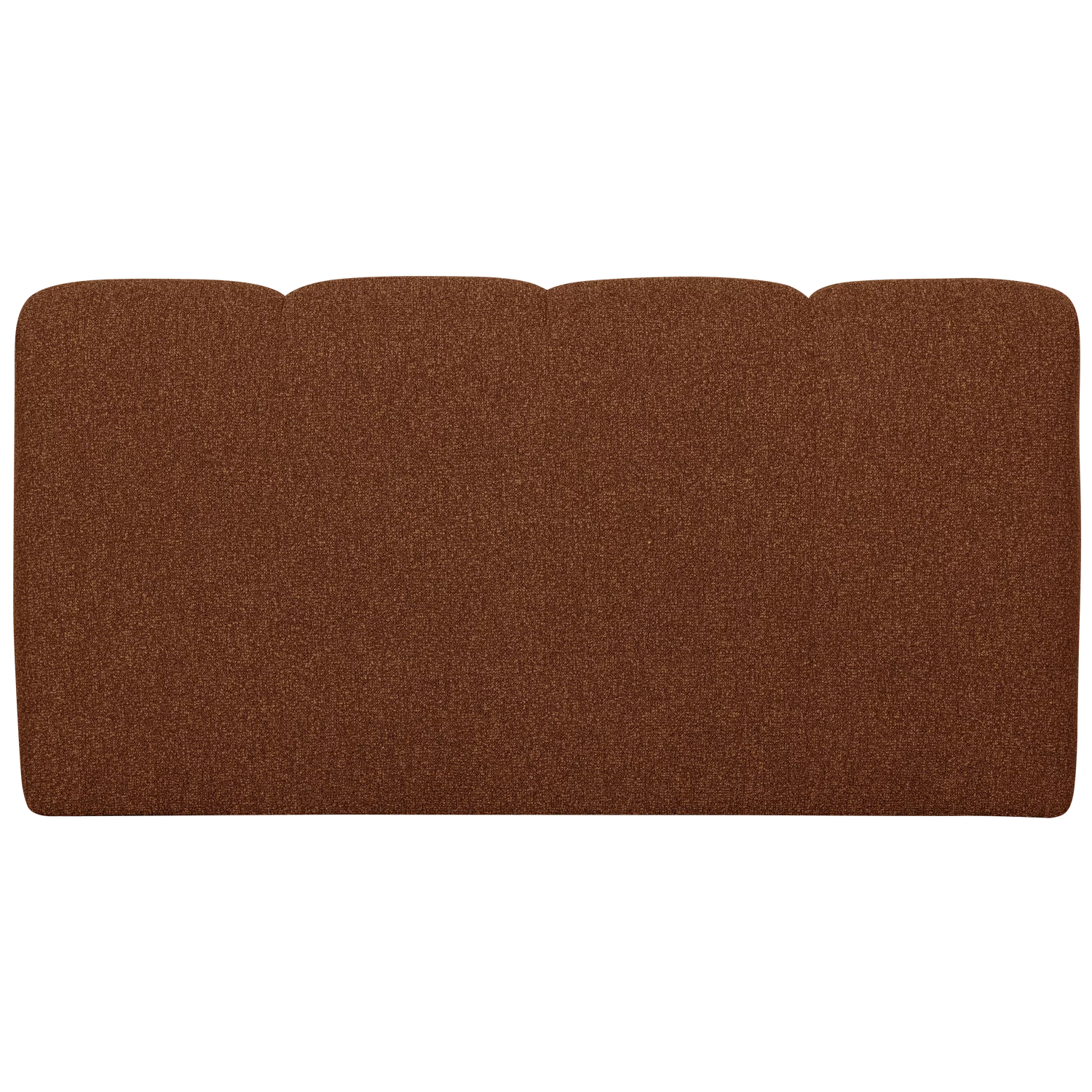 Mojo Eetbank 164 Cm Met Rugleuning Boucle Roestbruin Mel - Afbeelding 3