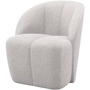 Mojo Draaifauteuil Boucle Ecru Melange