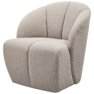 Mojo Draaifauteuil Boucle Beige Melange