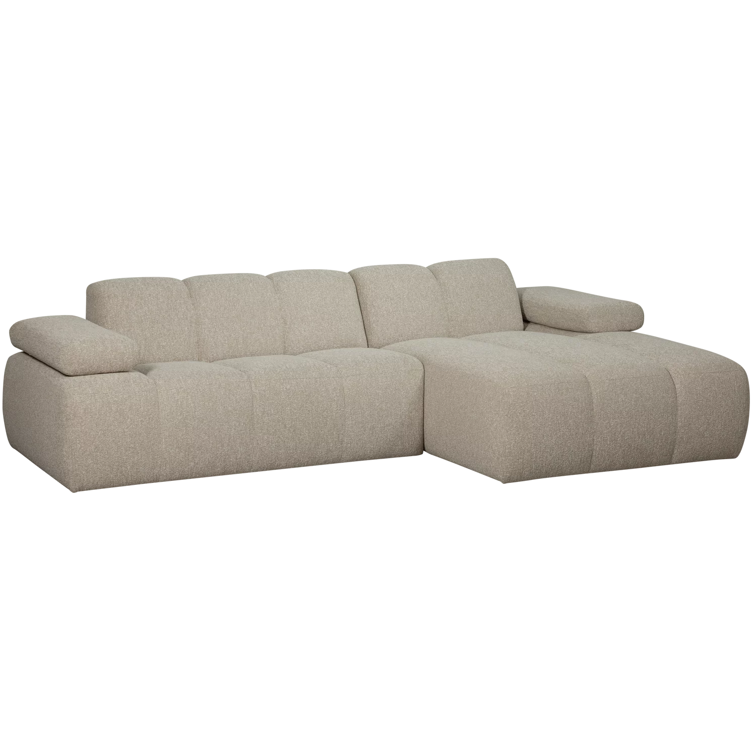 Loungebank Mojo Bouclé, Kleur Beige Melange - Afbeelding 8
