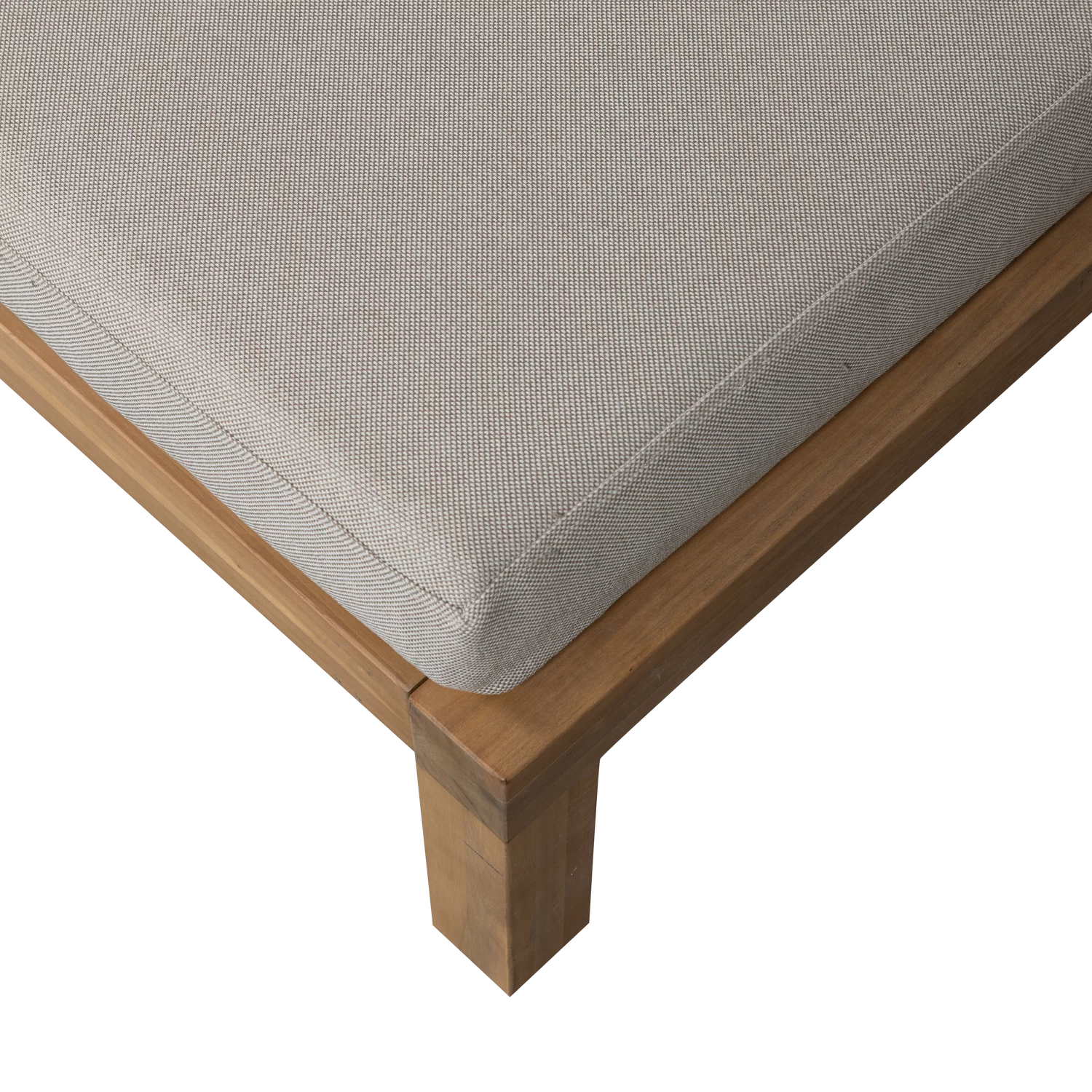 Relax Tuin Hocker/Bijzettafel Acaciahout Naturel/Zand [Fsc] - Afbeelding 9