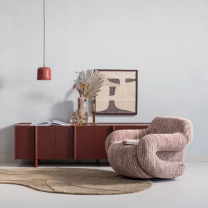 Alternative view of Fauteuil Folke Chenille