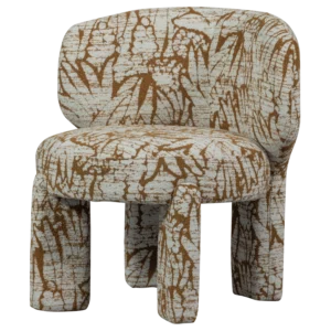 Upke Fauteuil Met Dessin Naturel/Bruin