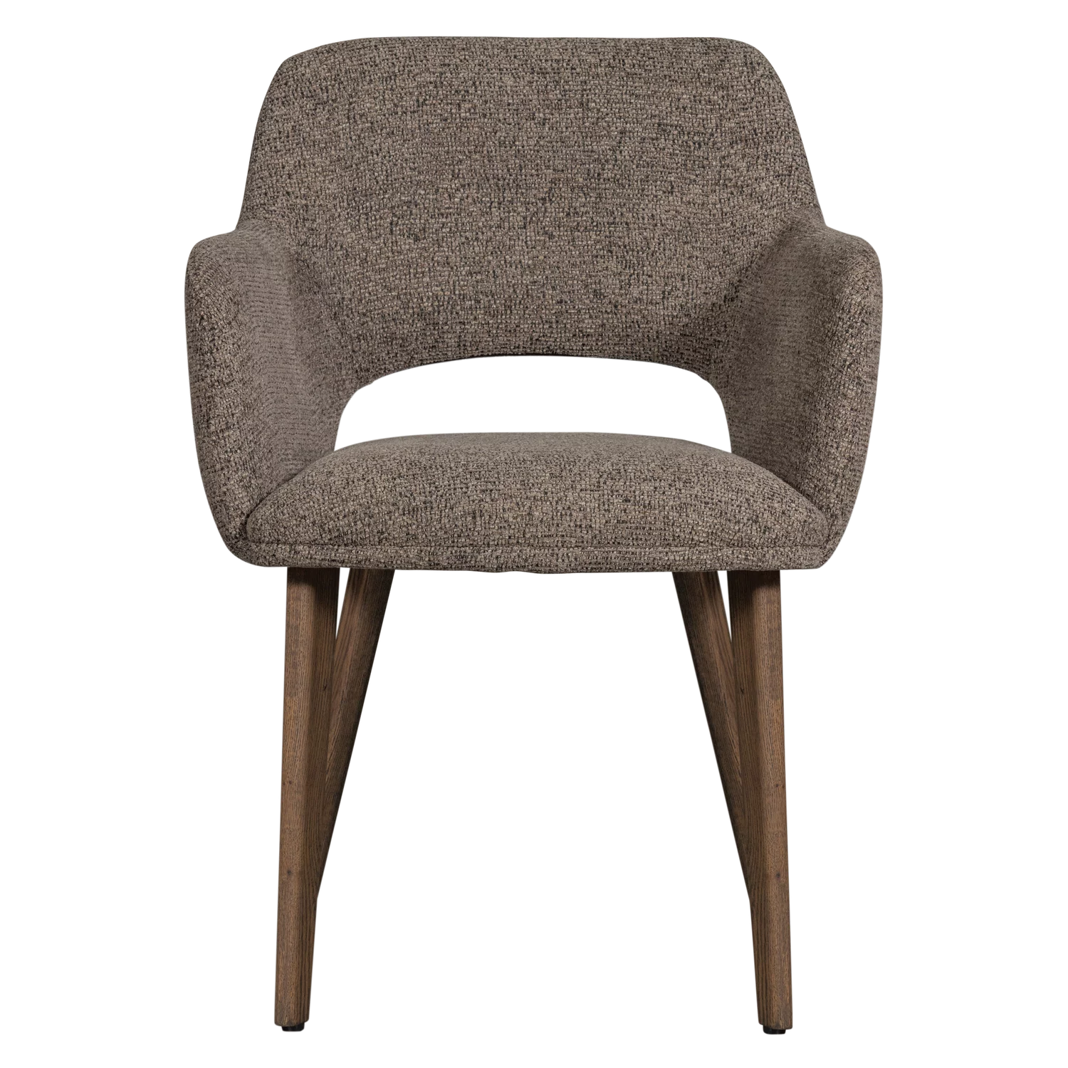 Eetkamerstoel Murat Naturel Onderstel, Chenille - Afbeelding 4
