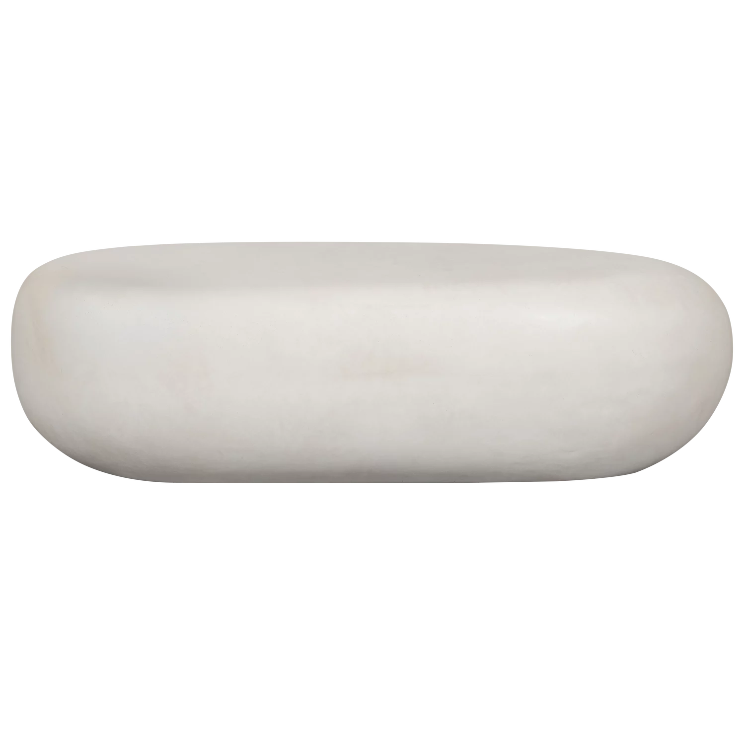 Pebble Salontafel Betonlook Wit 28X100X43 Cm - Afbeelding 2