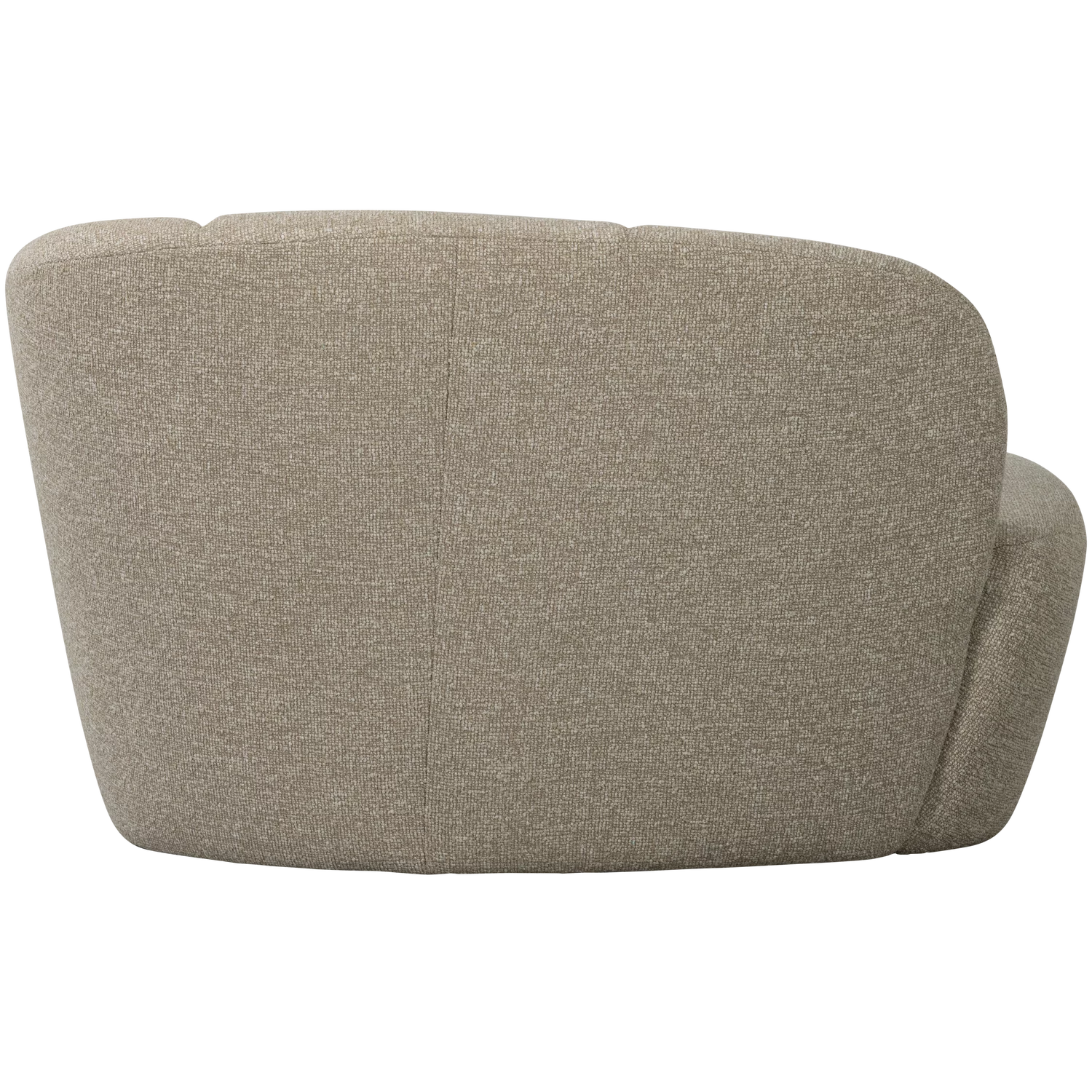 2-Zits Bankje Mojo Bouclé, Kleur Beige Melange - Afbeelding 5