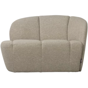 Alternative view of 2-Zits Bankje Mojo Bouclé, Kleur Beige Melange
