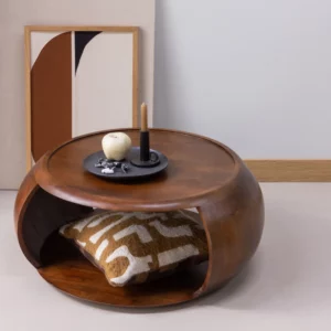 Alternative view of Cole Salontafel Mangohout Bruin