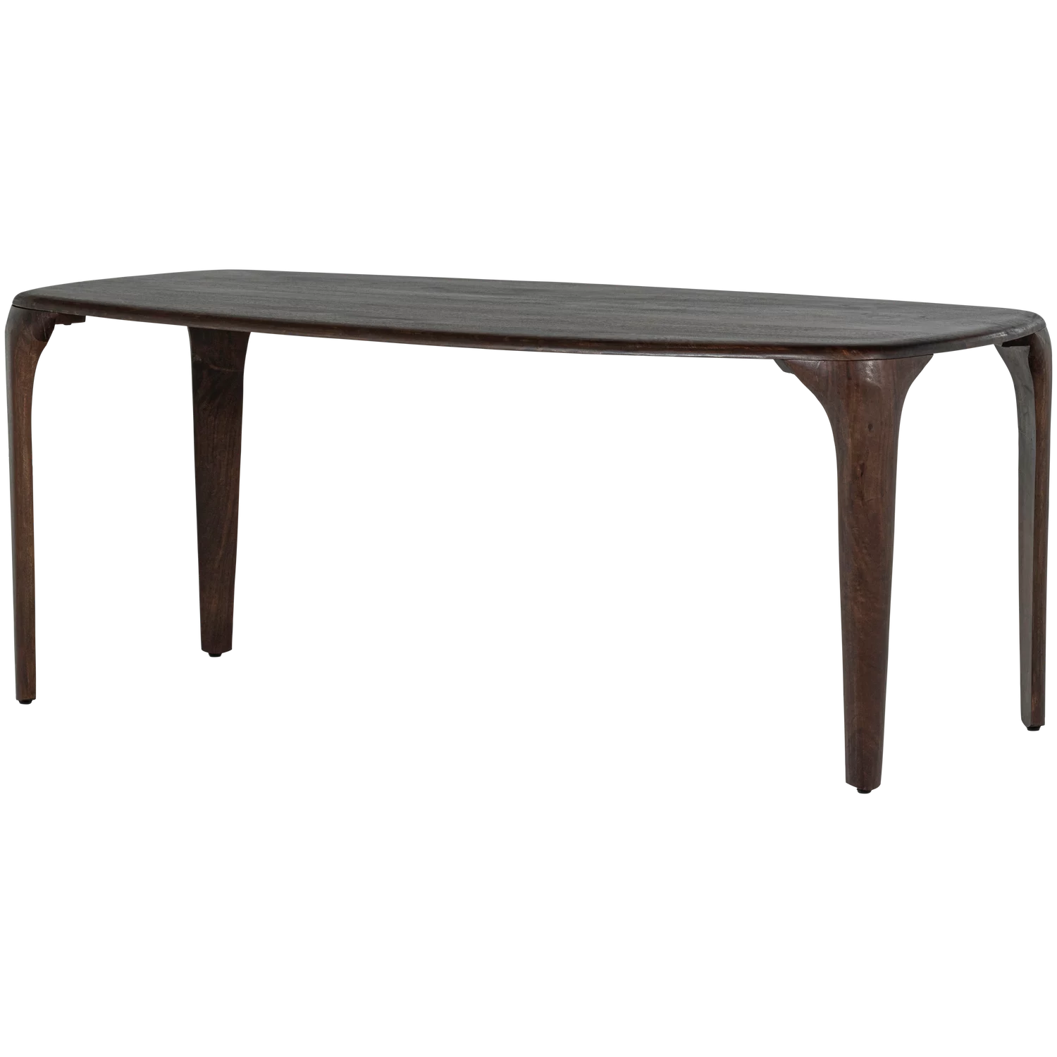 Fiore Eettafel Mangohout Donkerbruin 190X95 Cm