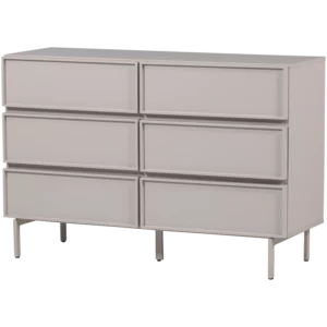 Tours Ladekast 6 Lades Melamine/Mdf Zand