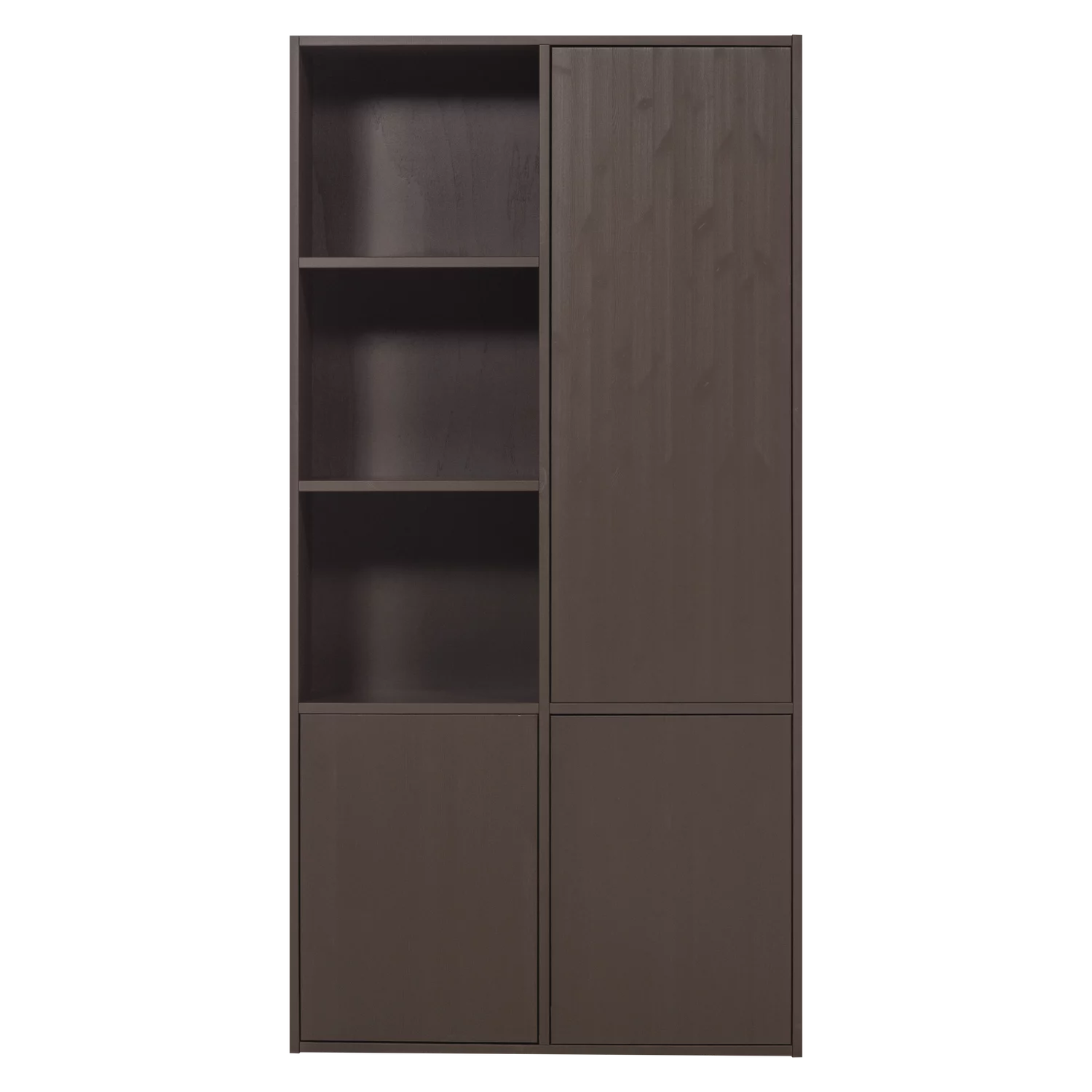 Opbergkast Meggy 215 X 108, Kleur Middenbruin - Afbeelding 4