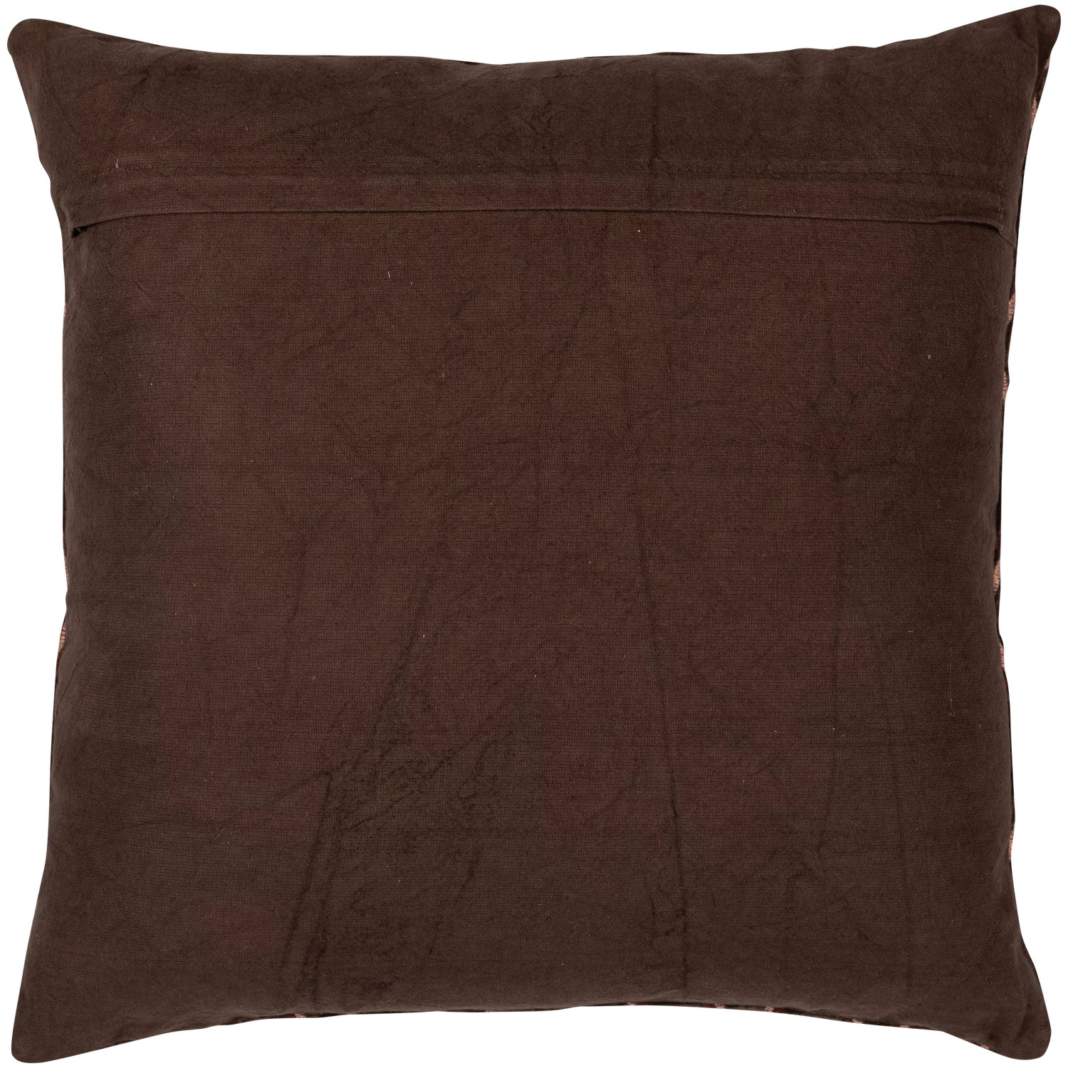 Aziz Kussens Velvet Bruin/Naturel - Set Van 3 - Afbeelding 6