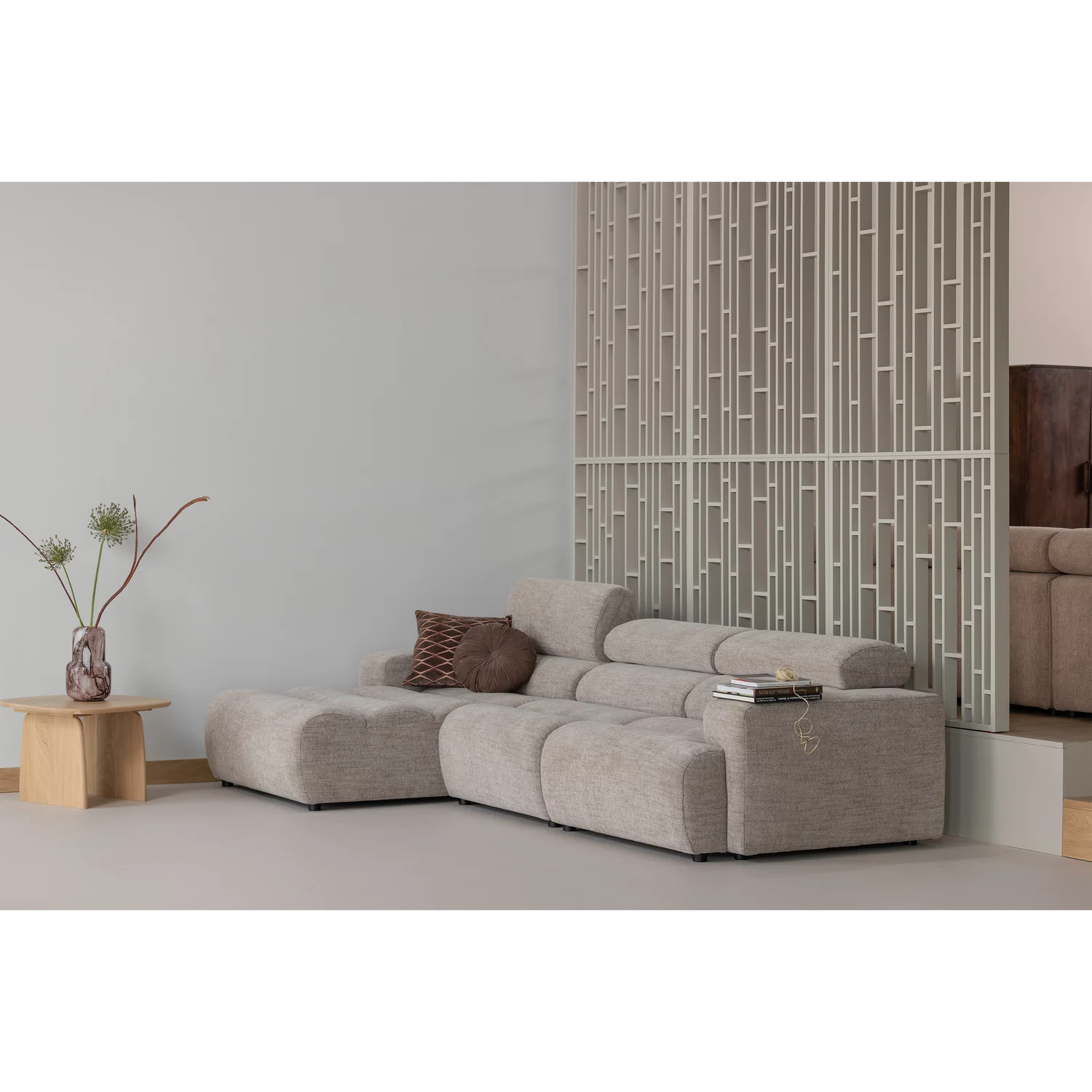 Organische Salontafel Tablo Eikenhout, Kleur Naturel - Afbeelding 2