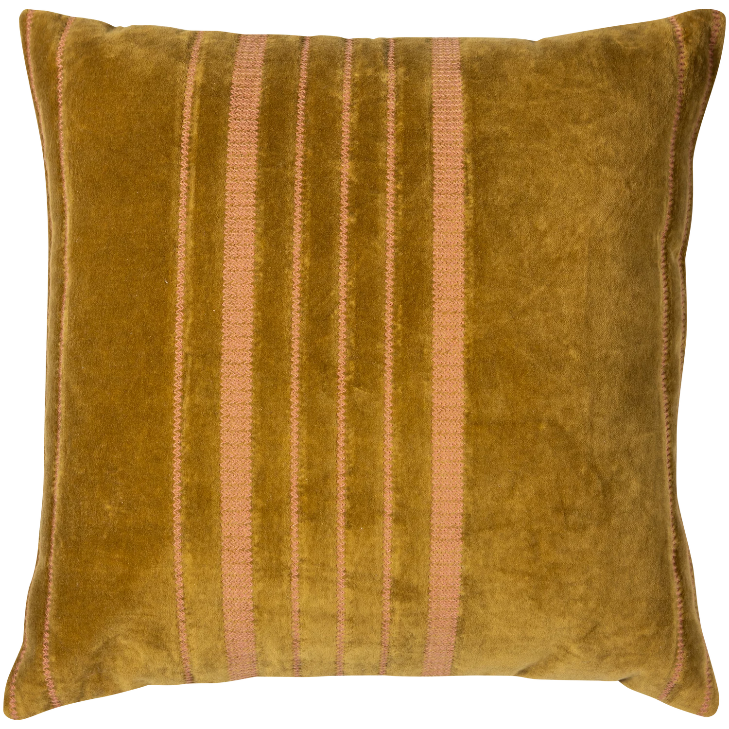 Feis Kussens Velvet Roze/Naturel - Set Van 3 - Afbeelding 7