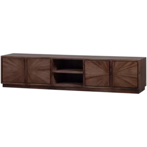 Sun Tv Meubel Met Open Vak Recycled Teak Bruin