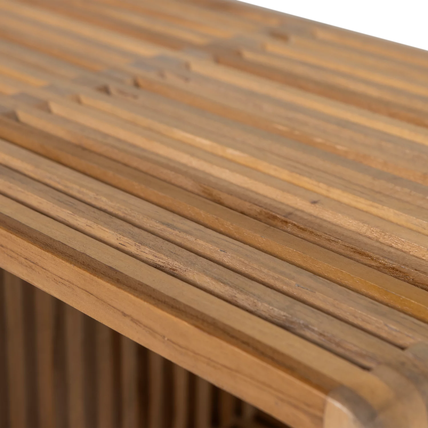 Jasmijn Bijzettafel Recycled Teak Naturel - Set Van 2 - Afbeelding 6