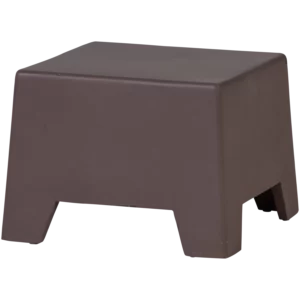 Zina Bijzettafel Laag Cement Bruin
