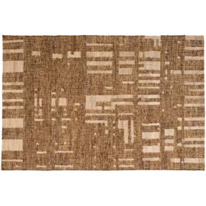 Ian Handgeweven Vloerkleed Wol/Katoen Bruin 170X240Cm